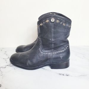 melissa button multi stud short